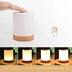 Bedside Lamp Touch Dimmable Rechargeable RGB