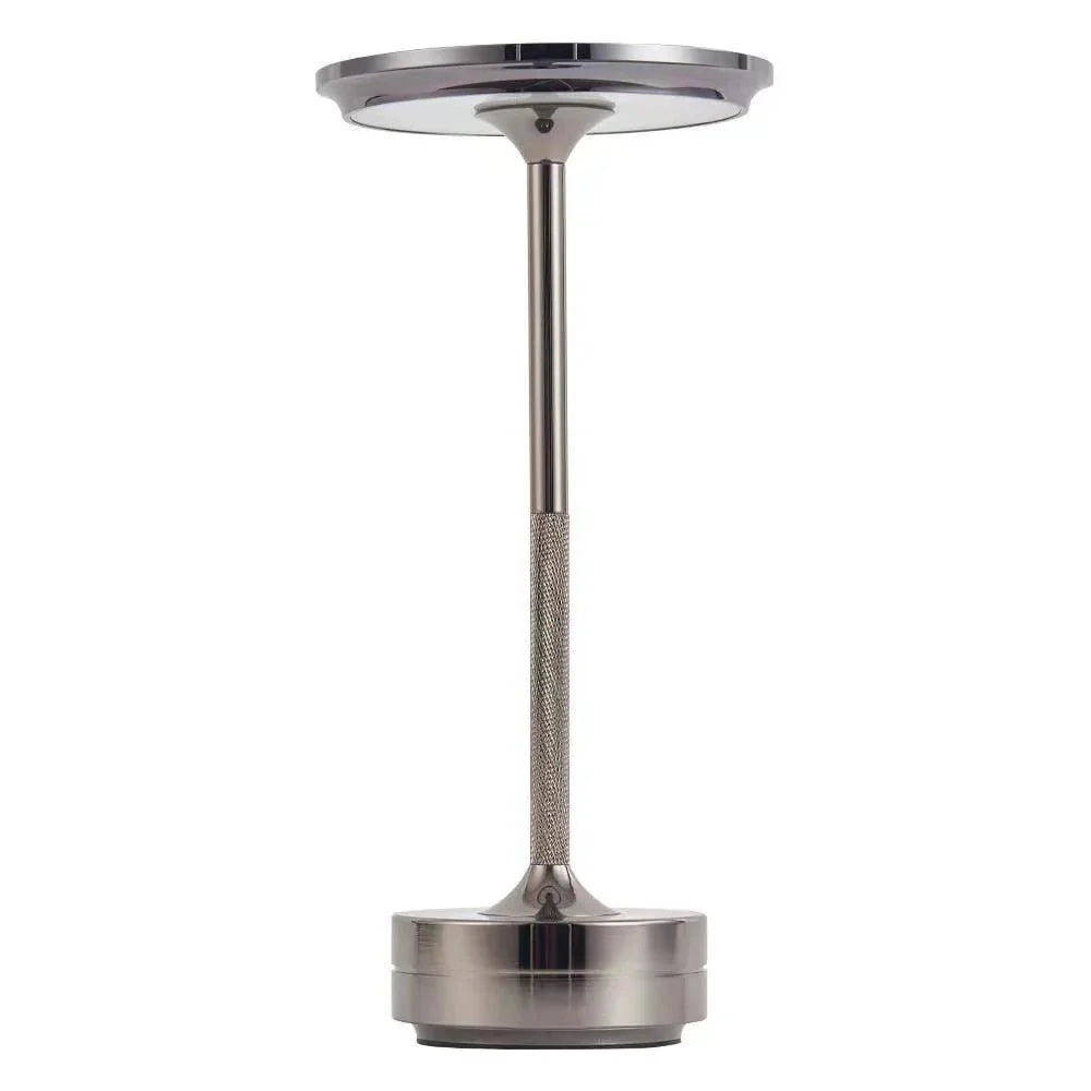 Bedside Lamp Wireless Charging Aluminum Ambient Lighting