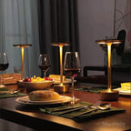 Bedside Lamp Wireless Charging Aluminum Ambient Lighting