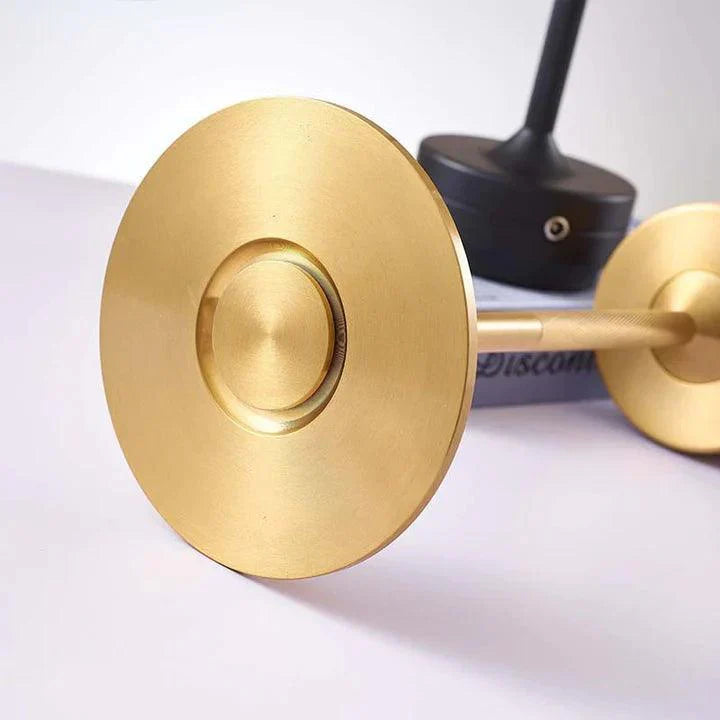Bedside Lamp Wireless Charging Aluminum Ambient Lighting