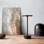 Bedside Lamp Wireless Charging Aluminum Ambient Lighting