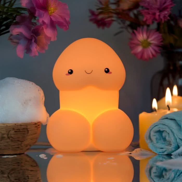 Bedside Night Light Playful Sculptural Design Soft Ambient Glow