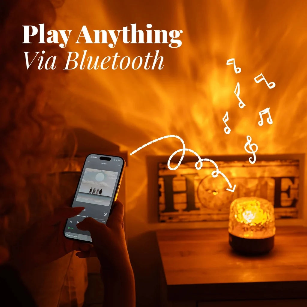 Bedside Smart Lamp 3-In-1 Bluetooth & White Noise
