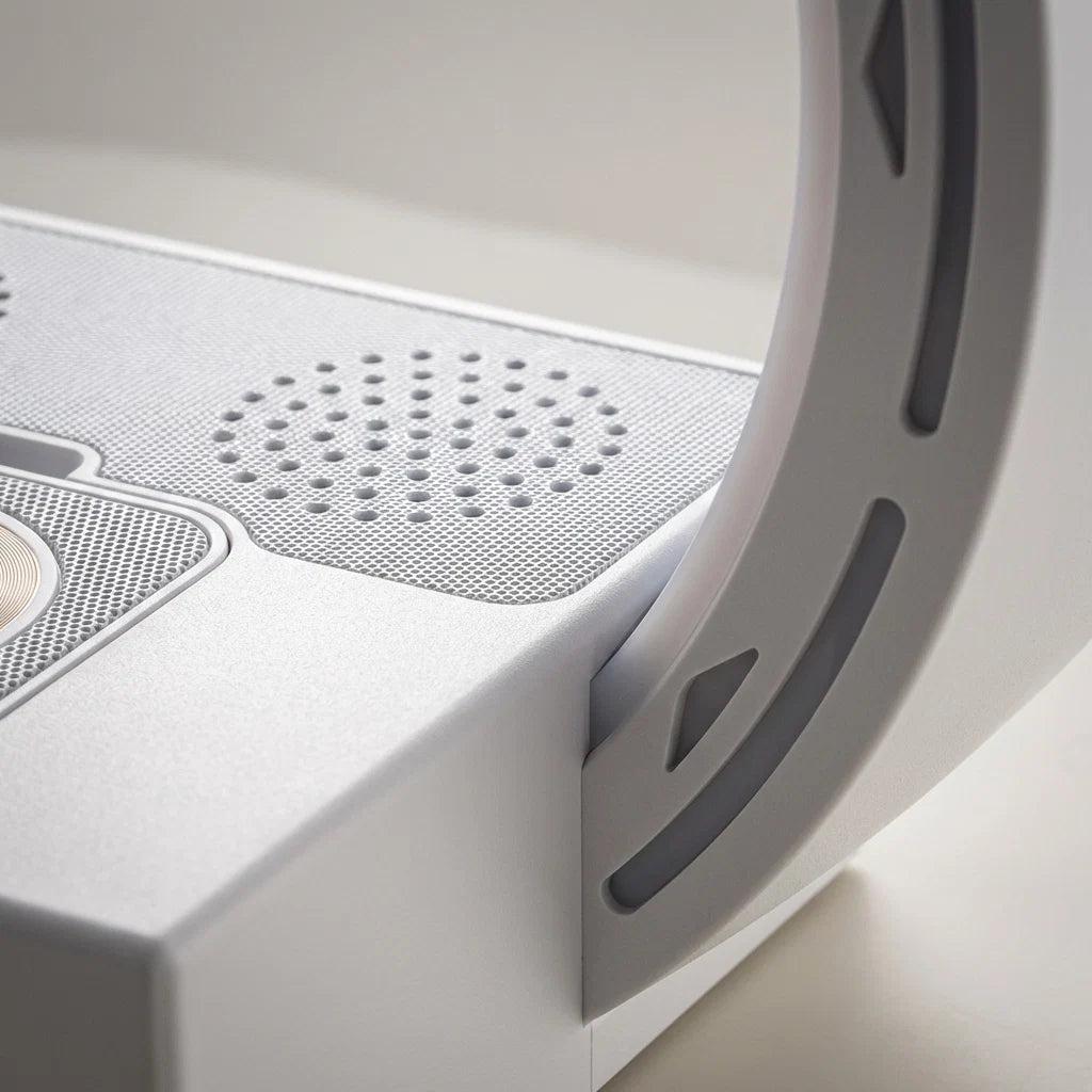 Bedside Speaker Wireless Charging & Bluetooth Rechargeable Battery