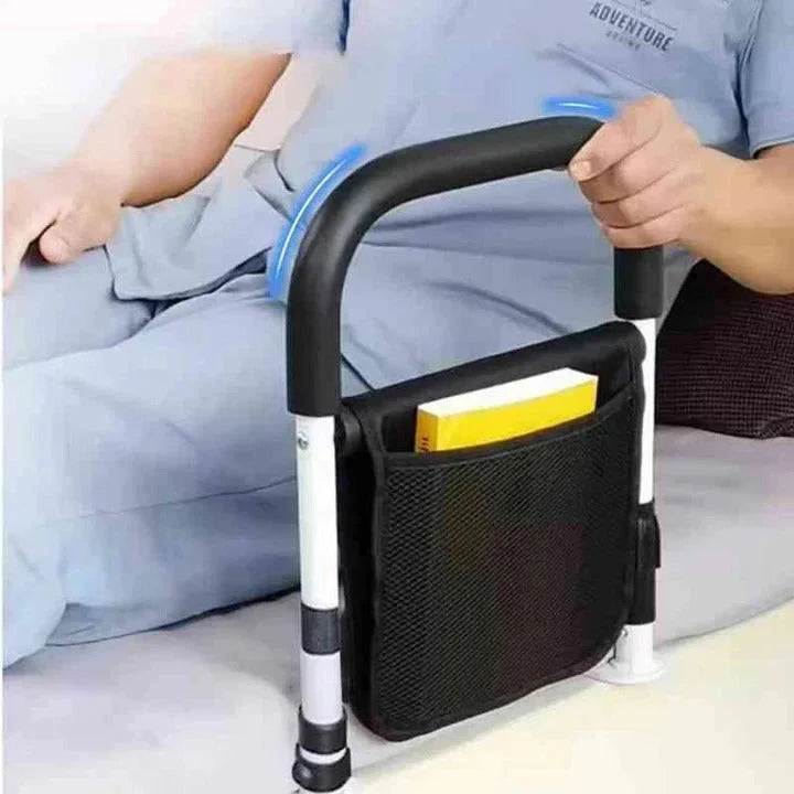 Bedside Support Rail Height Adjustable Tool-Free Setup