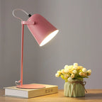 Bedside Table Lamp Macaron Pastel Iron Soft Glow