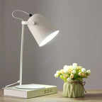 Bedside Table Lamp Macaron Pastel Iron Soft Glow