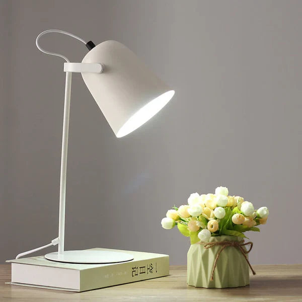 Bedside Table Lamp Macaron Pastel Iron Soft Glow