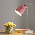 Bedside Table Lamp Macaron Pastel Iron Soft Glow
