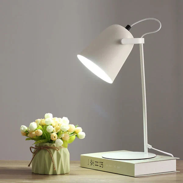 Bedside Table Lamp Macaron Pastel Iron Soft Glow