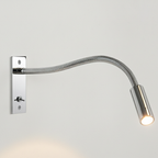 Bedside Wall Sconce Adjustable LED Steel & Aluminum