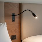 Bedside Wall Sconce Adjustable LED Steel & Aluminum