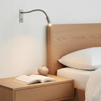 Bedside Wall Sconce Adjustable LED Steel & Aluminum