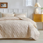 Bedspread Set Lightweight Reversible Machine Washable