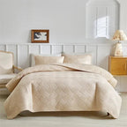 Bedspread Set Lightweight Reversible Machine Washable