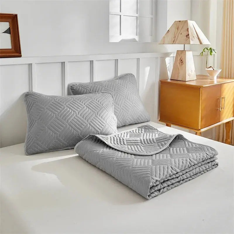 Bedspread Set Lightweight Reversible Machine Washable