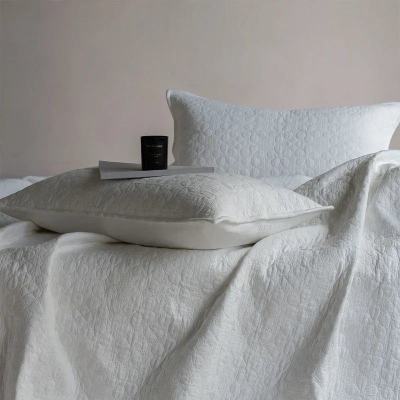 Bedspread Set Pure Cotton Breathable 3-Piece