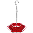 Bee-Resistant Hex-Port Hummingbird Feeder (12–14 oz)