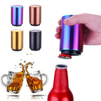 Beer Bottle Opener Automatic One-Press Stainless Steel