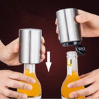 Beer Bottle Opener Automatic One-Press Stainless Steel