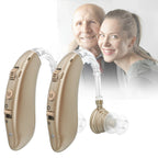 Behind-The-Ear Hearing Aid Rechargeable 80-Hour Digital Noise Reduction