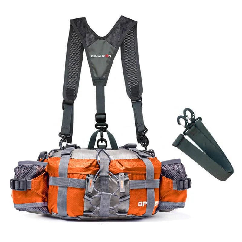 Belt Bag Waterproof Nylon Dual Bottle Holders
