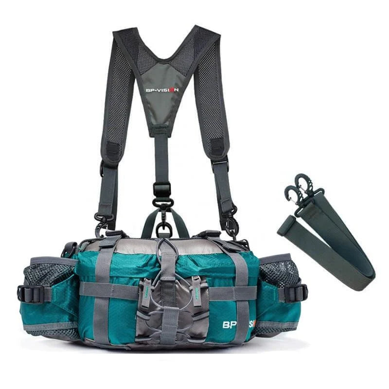 Belt Bag Waterproof Nylon Dual Bottle Holders