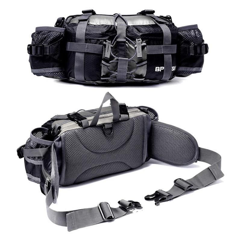 Belt Bag Waterproof Nylon Dual Bottle Holders