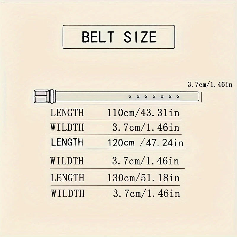 Belt Full-Grain Cowhide Ratchet Buckle Precision Fit