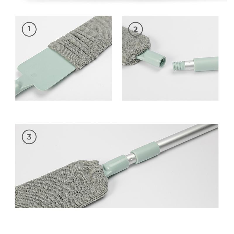 Bendable Microfiber Gap Dust Brush (Extendable Handle)