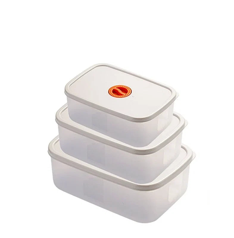 Bento Container Freshness Timer Lid Airtight & Microwave-Safe