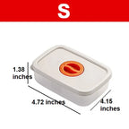 Bento Container Freshness Timer Lid Airtight & Microwave-Safe