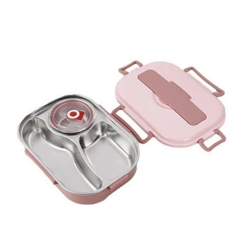 Bento Lunch Box Insulated Divided Compartments & Leakproof Seal