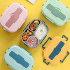 Bento Lunch Box Insulated Divided Compartments & Leakproof Seal