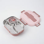 Bento Lunch Box Leak-Proof Stainless Steel Divided