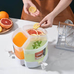 Beverage Dispenser 3-Tap 5.2L 360-Degree Rotating
