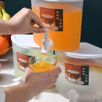Beverage Dispenser 3-Tap 5.2L 360-Degree Rotating