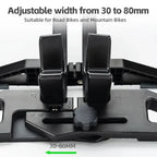 Bicycle Floor Stand No-Lift Roll-In Non-Slip Rubber Feet