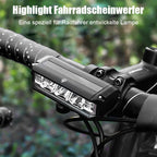 Bicycle Front Light 900 Lumens Wide Beam USB Rechargeable
