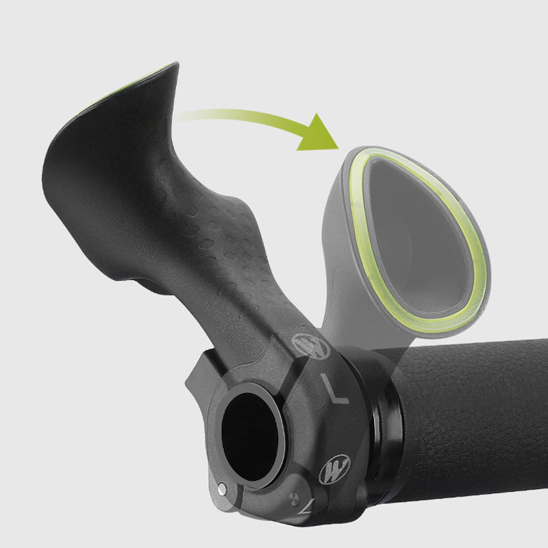 Bicycle Grips Ergonomic O-Shape Non-Slip Carbon-Nylon