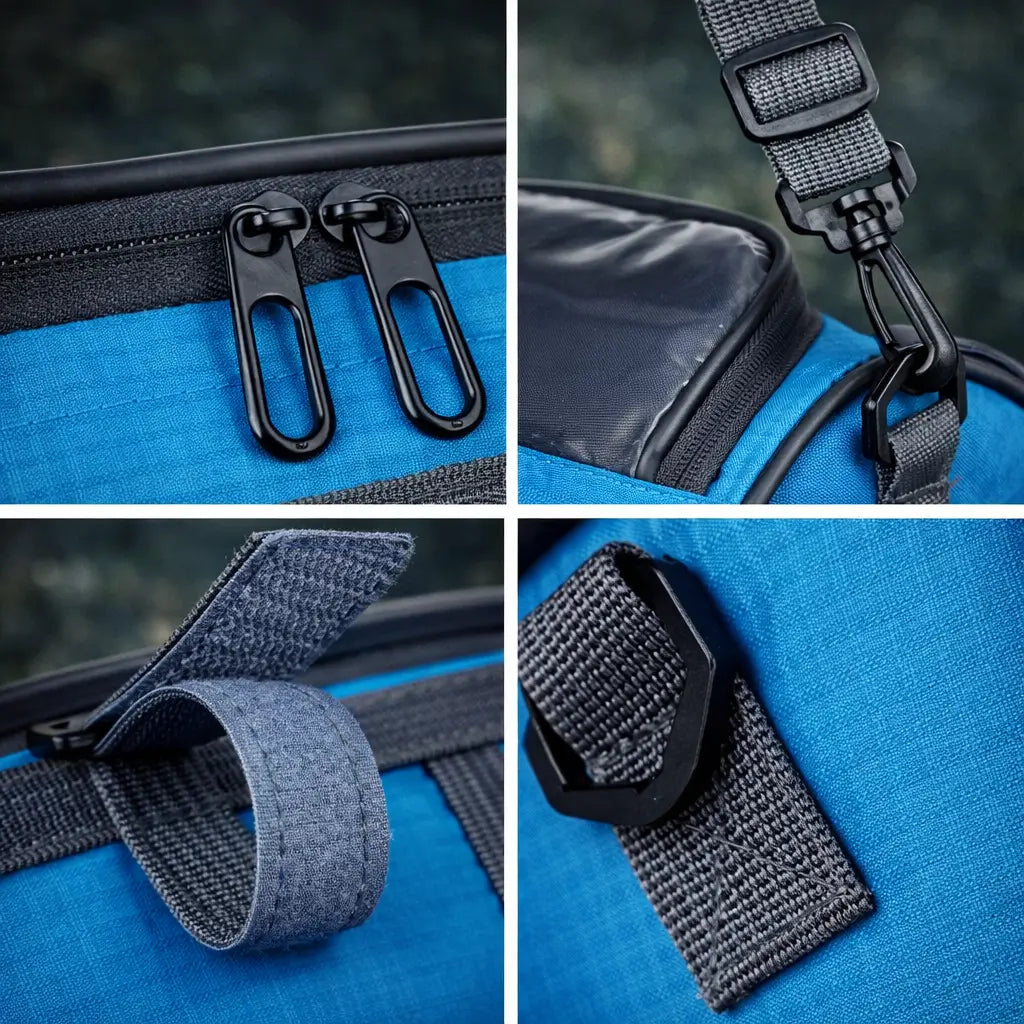 Bicycle Handlebar Bag Touchscreen Window Water-Repellent Nylon Universal Velcro