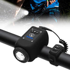 Bicycle Light & Horn 110dB 250 Lumens Rechargeable