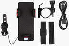 Bicycle Light Phone Holder 400 Lumen 4000mAh Power Bank