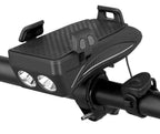 Bicycle Light Phone Holder 400 Lumen 4000mAh Power Bank
