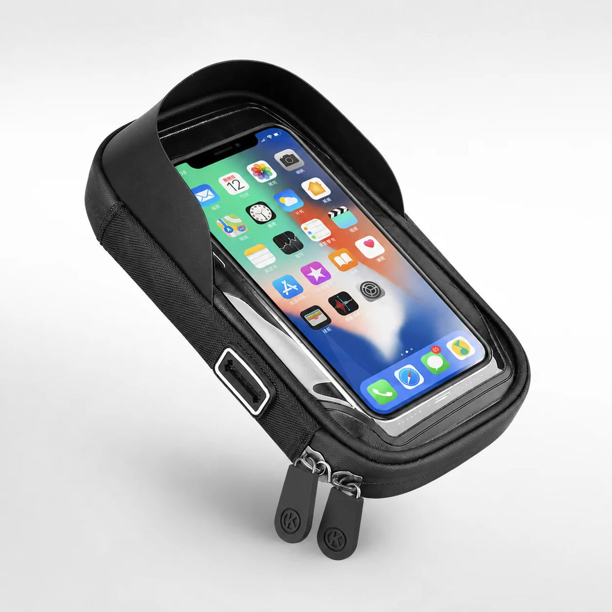 Bicycle Phone Mount Waterproof & Touchscreen 360 Degree Rotation