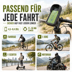 Bicycle Phone Mount Waterproof & Touchscreen 360 Degree Rotation