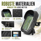 Bicycle Phone Mount Waterproof & Touchscreen 360 Degree Rotation