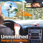 Bicycle Radar Detector Solar-Powered High-Vis LEDs