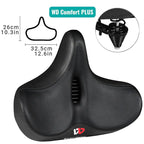 Bicycle Saddle Extra Wide Gel Padded Breathable