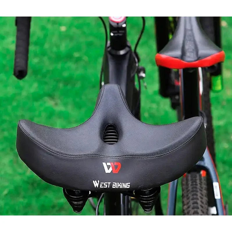 Bicycle Saddle Extra Wide Gel Padded Breathable